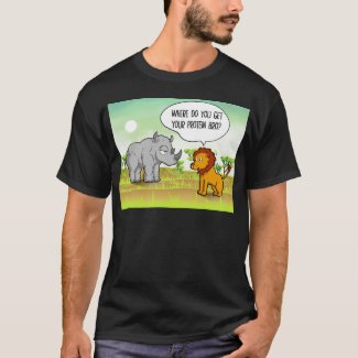 Vegan protein bro Tshirt