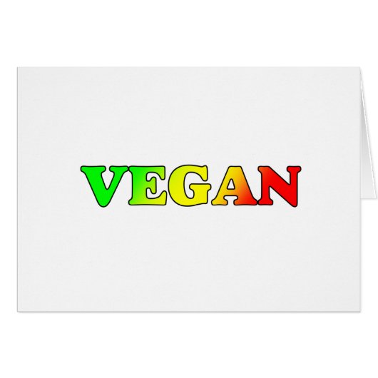 Vegan Rasta Cards (Front Horizontal)