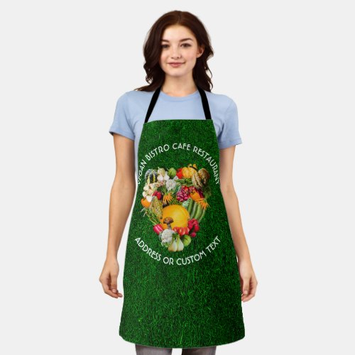 Vegan Restaurant Cafe Or Bistro Owner For Vegan Apron