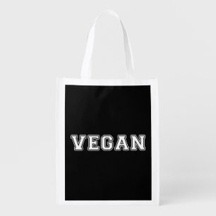 Vegan Reusable Grocery Bag