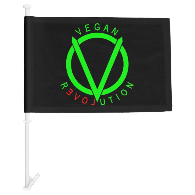 Vegan Revolution Flag (Front)