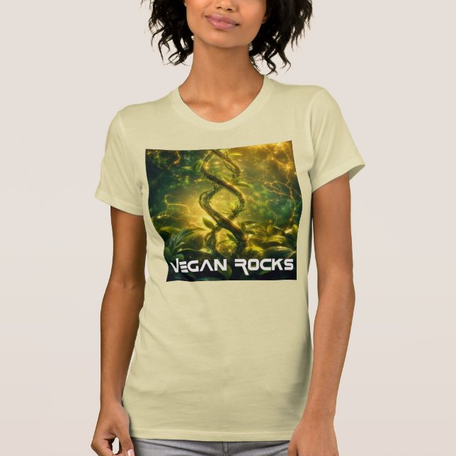 VEGAN ROCKS T-Shirt (Front)