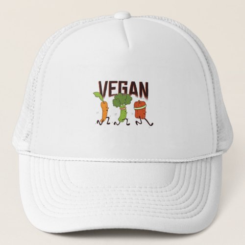 Vegan Runners Trucker Hat