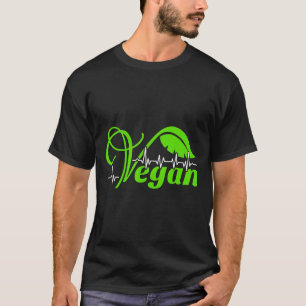 Vegan Shirt Vegan Heartbeat