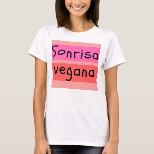 Vegan smile  Vegan smile T_Shirt