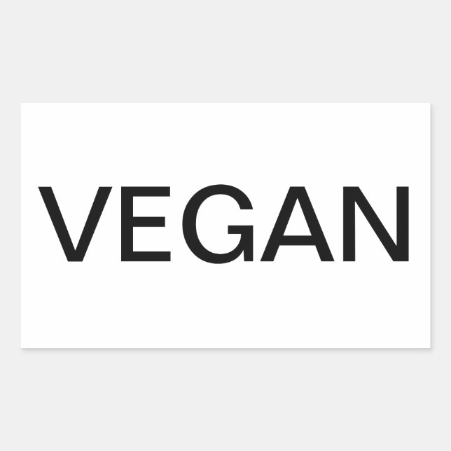 Vegan Sticker (Front)