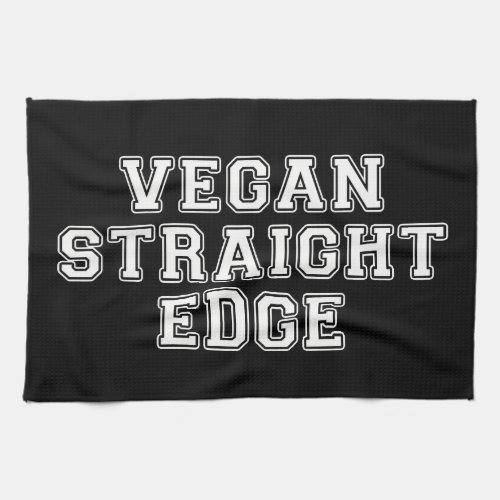 Vegan Straight Edge Towel