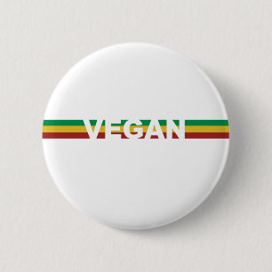 Vegan Stripes Rasta Button