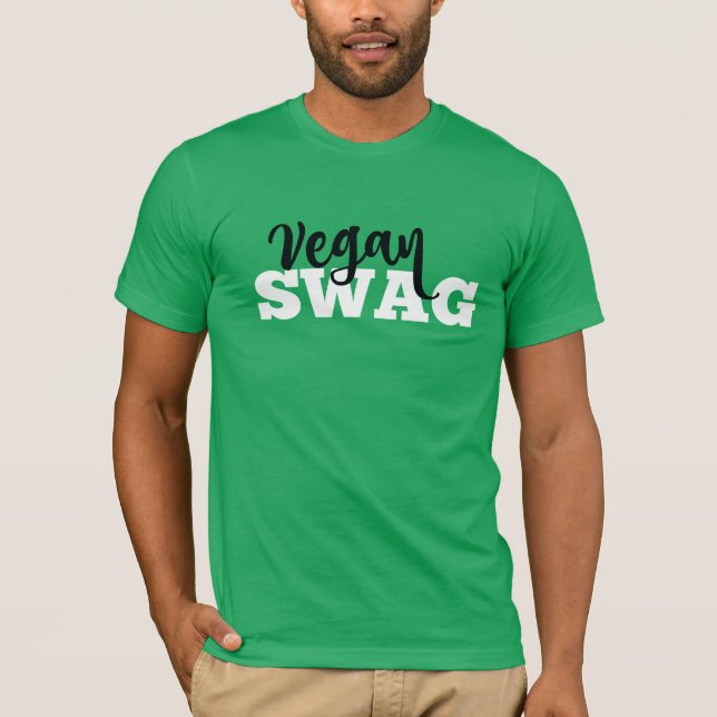vegan swag T-shirt (Front)
