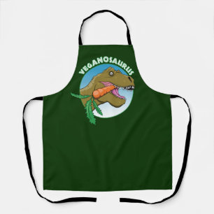 Vegan T-Rex - Veganism Humor Apron