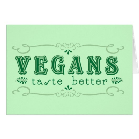 Vegan Taste Cards (Front Horizontal)