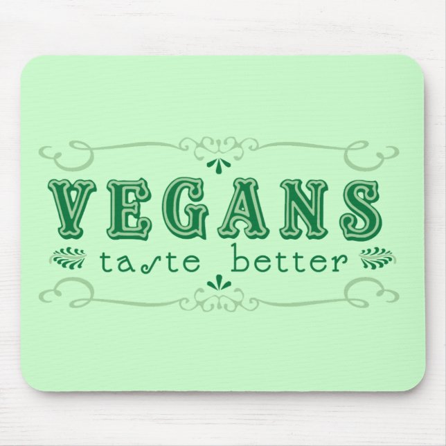 Vegan Taste Mouse Pad (Front)