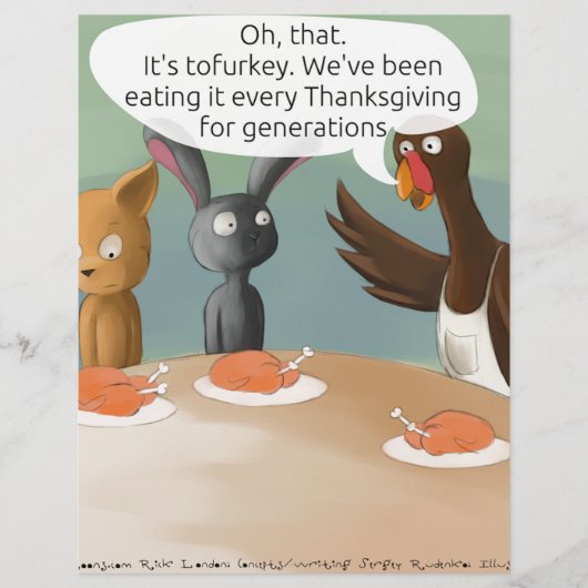 Vegan Thanksgiving Funny (Front)