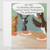 Vegan Thanksgiving Funny (Front/Back)