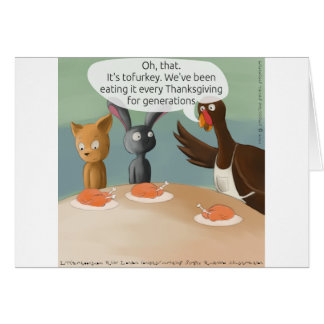 Vegan Thanksgiving Greeting Cards | Zazzle