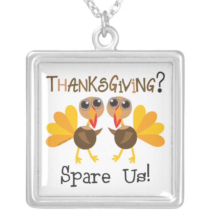 Vegan Thanksgiving Necklace