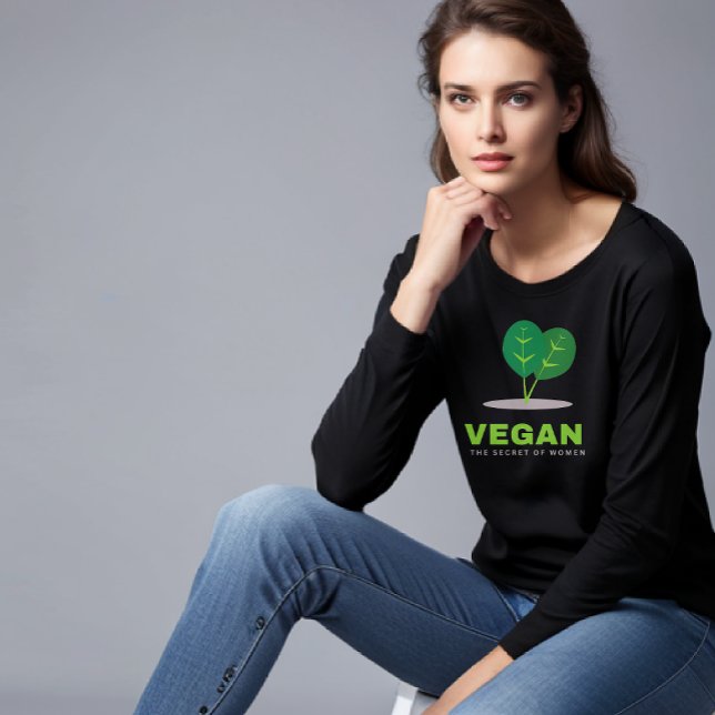 Vegan: The Secret of Woman T-Shirt (Creator Uploaded)