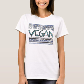 Vegan/Tribal print T-Shirt