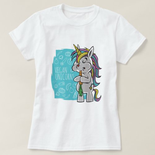 Vegan Unicorns T_Shirt