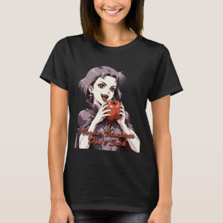 Vegan Vampire Funny Plant Based Apparel T-Shirt