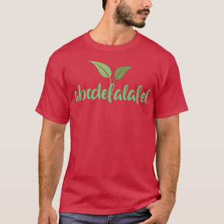 Vegan Vegan Animal Safety Vegetarian Falafel  T-Shirt