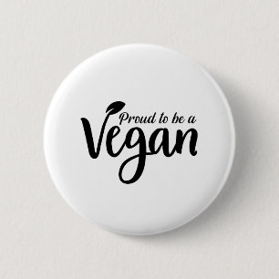 Vegan   Veganism Animal Welfare Vegan Gift Idea Button
