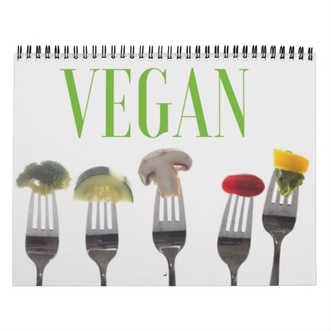 Vegan | Vegano Calendar (Cover)