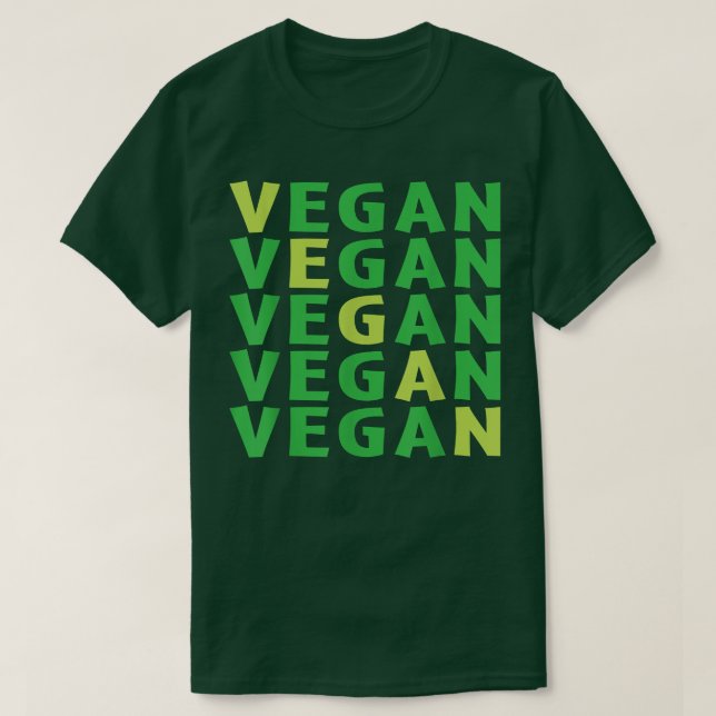 Vegan Vegetarian Beans Nuts Food Diet Funny  T-Shirt (Design Front)
