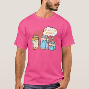 Vegan Vegetarian Food Vegans Soy Milk Must Be Span T-Shirt