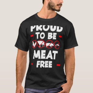 Vegan Vegetarian Lifestyle Plant Based Eater Meat T-Shirt