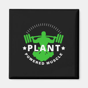 Vegan Vegetarian Plant Broccoli Bodybuilding Lift Magnet