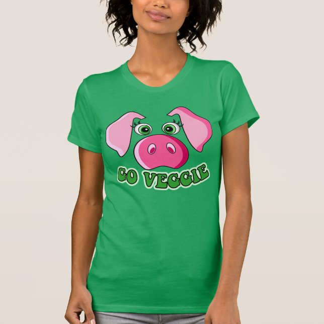 VEGAN,VEGETARIAN,VEGGIE T-Shirt (Front)