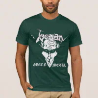 metal vegan shirt