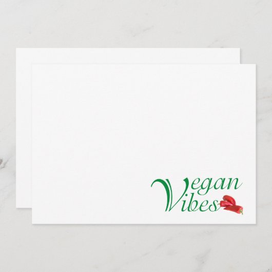 Vegan vibes (Front/Back)