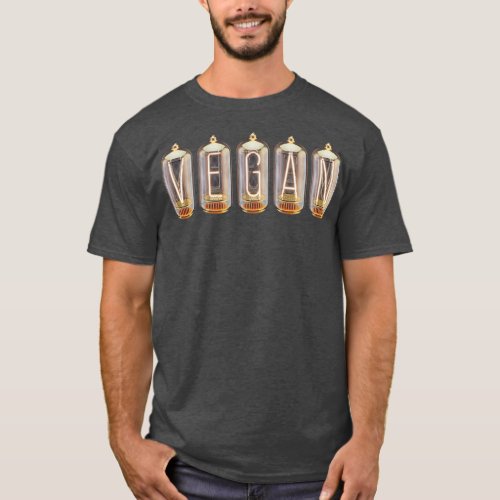 Vegan Vintage Electric Tube  T_Shirt