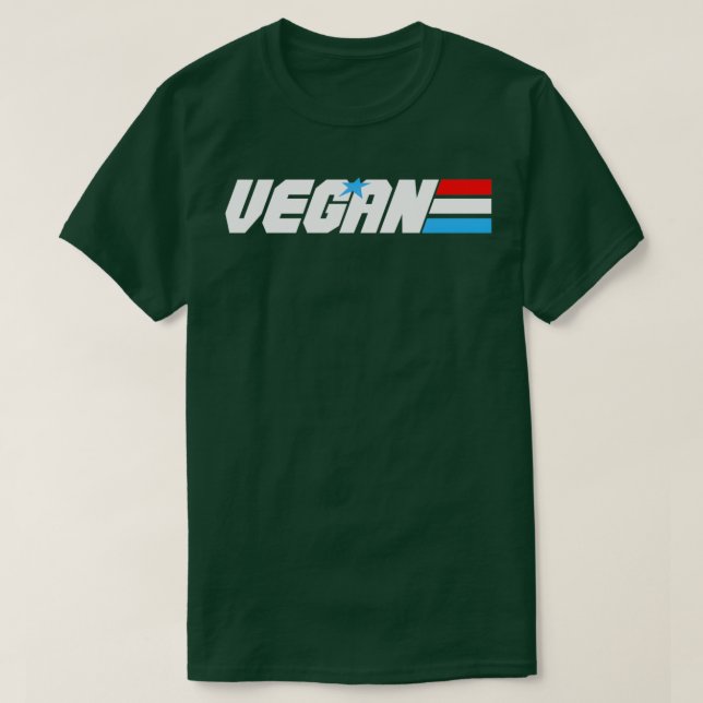 Vegan Warrior  T-Shirt (Design Front)