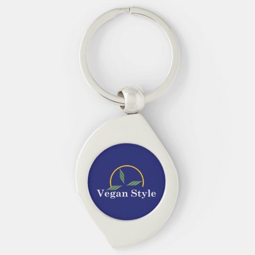 Vegan World_New DesignLogo Keychain