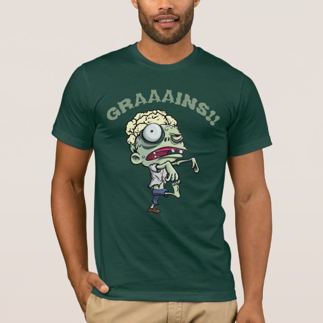 Vegan Zombie T-Shirt (Front)