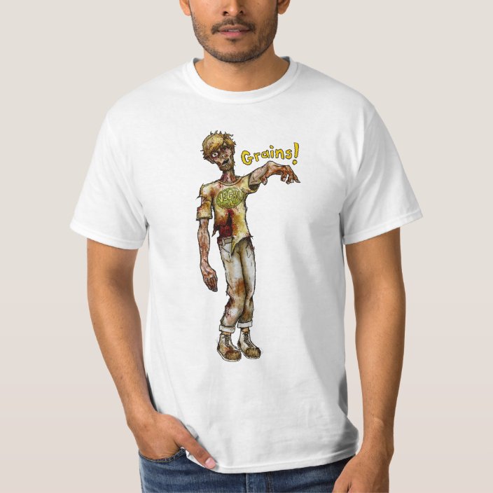 vegan zombie t shirt