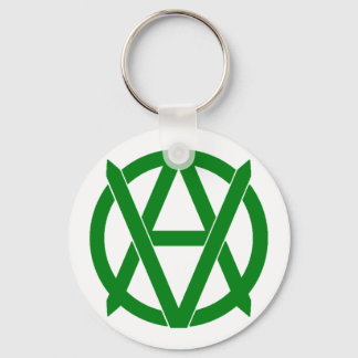 Veganarchism! Keychain