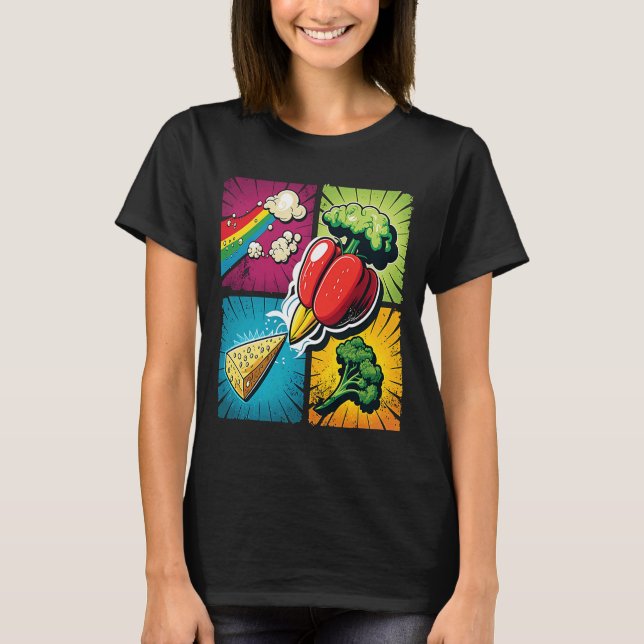 Veganism Healthy Living Pop Vegan Father  1 T-Shirt (Front)