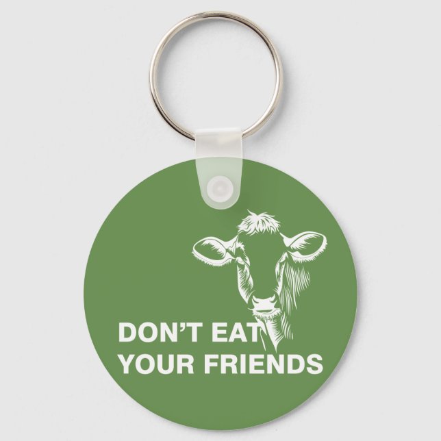 Veganism Keychain (Front)