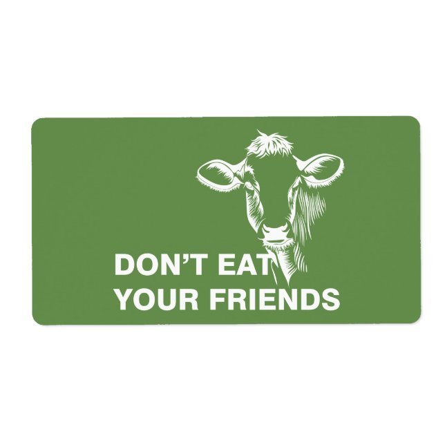 Veganism Label (Front)