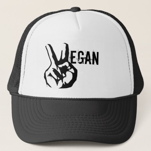 Veganism Peace Hat
