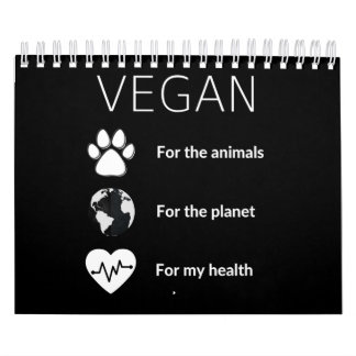 Vegano by Animals | Vegan for animals Calendar