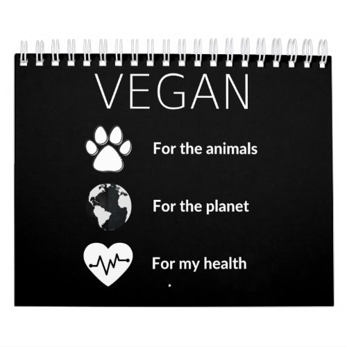 Vegano by Animals  Vegan for animals Calendar