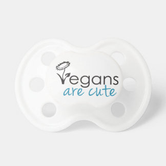 Vegans are Cute - An Advocates Custom Design Pacifier
