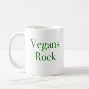 Vegans Rock Coffee Mug