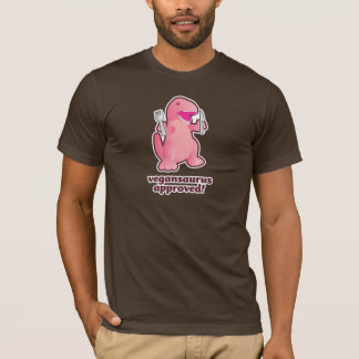 vegansaurus approved! logo T-Shirt