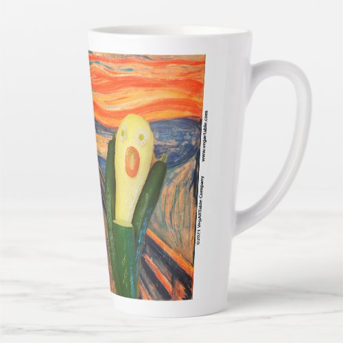 VegARTble Scream Latte Mug